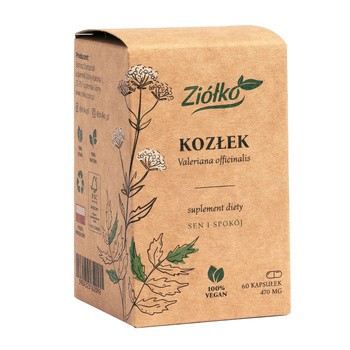Ziółko Kozłek, kapsułki, 60 kaps.