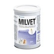 Milvet, pełnoporcjowy preparat mlekozastępczy dla szczeniąt i kociąt oraz dla psów i kotów dorosłych, proszek, 300 g