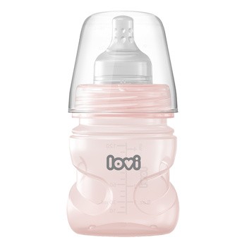 Canpol Lovi Trends, butelka, różowy, 120 ml, 1 szt.