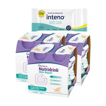 Zestaw 3 x Nutridrink Skin Repair, smak waniliowy, płyn, 4 x 200 ml + INTENO Soft Care, chusteczki pielęgnacyjne, 10 szt.