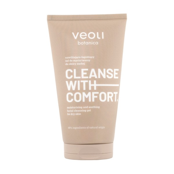 Veoli Botanica Veoli Botanica Cleanse With Comfort, Gel feuchtigkeitsspendend-beruhigend zur Gesichtsreinigung, 150 ml — Inhaltsstoffe und Bewertung