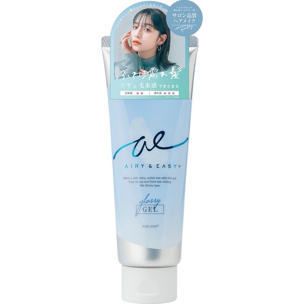 Airy &amp; Easy Airy &amp; Easy, Glossy Hair Gel, nabłyszczający żel do stylizacji włosów, 100 g