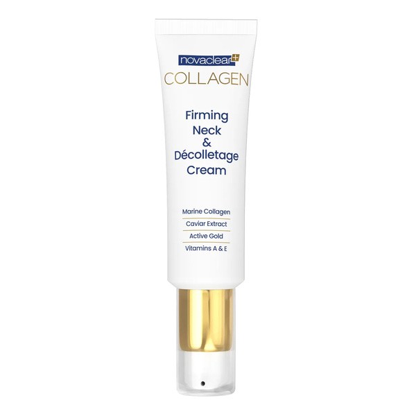 Novaclear Novaclear Collagen, ujędrniający krem do szyi i dekoltu, 50 ml