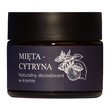 Mglife Natural Cosmetics Mięta-cytryna, naturalny dezodorant w kremie, 50 ml