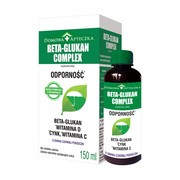 Beta-Glukan Complex, Odporność, cynk, wit.C i D, płyn, 150 ml