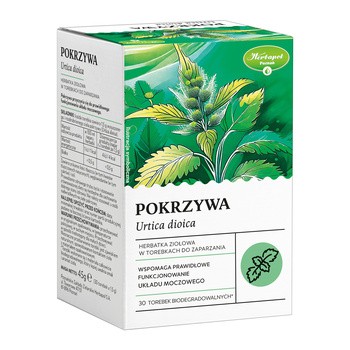 Herbapol Poznań, Pokrzywa, herbatka ziołowa, 30 x 1,5 g