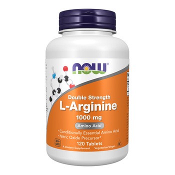 Now Foods L-Arginine, 1000 mg, kapsułki, 120 szt.