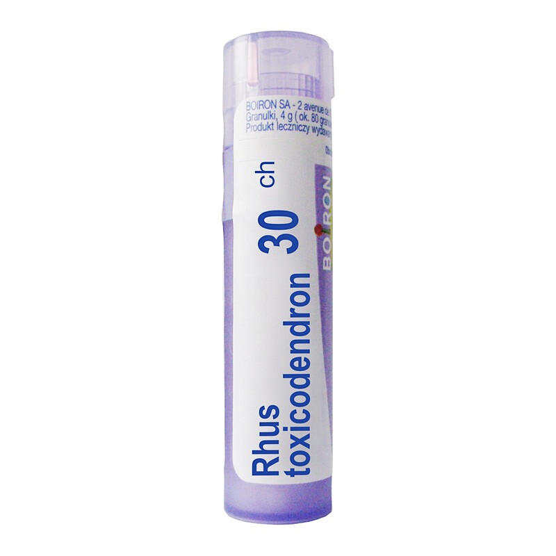 Boiron Rhustoxicodendron, 30 CH, granulki, 4g