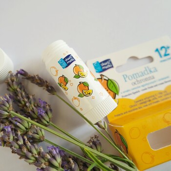 Skarb Matki, pomadka ochronna dla dzieci, smak owoców egzotycznych, 6,5 g