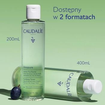 Caudalie Vinopure, tonik oczyszczający, 200 ml