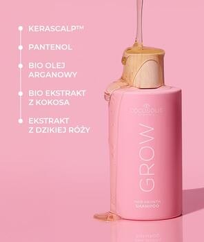 Cocosolis GROW, szampon na porost włosów z Kerascalp, 250 ml