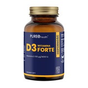 Pureo Health Witamina D3 Forte, kapsułki, 60 szt.        