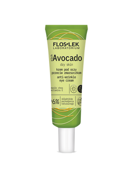 Flos-Lek, Rich Avocado,  krem pod oczy przeciw zmarszczkom, 30 ml