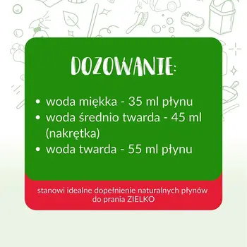Zielko, Płyn do płukania, owocowy, 1000 ml