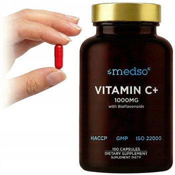 Medso Vitamin C+ 1000 mg, kapsułki twarde, 100 szt.