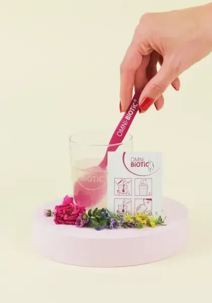 Пробиотик Omni-Biotic Flora Plus, лактобактерии, интимная микрофлора, для женщин, порошок, 14 саше — фото 5
