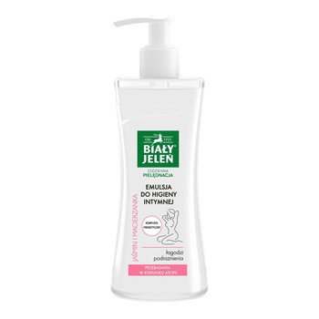 Biały Jeleń, emulsja do higieny intymnej, jaśmin i macierzanka, 265 ml