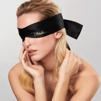 Bijoux Indiscrets Shhh Blindfold, opaska na oczy, 1 szt.