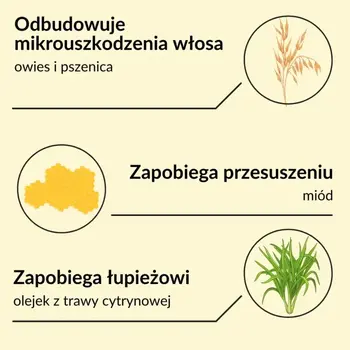 Sylveco, odbudowujący szampon pszeniczno-owsiany, 300 ml