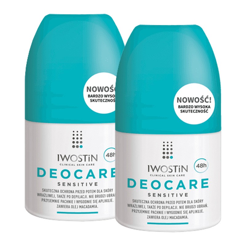 Iwostin Deocare Sensitive Antyperspirant 50 Ml X 2 Opakowania 7123