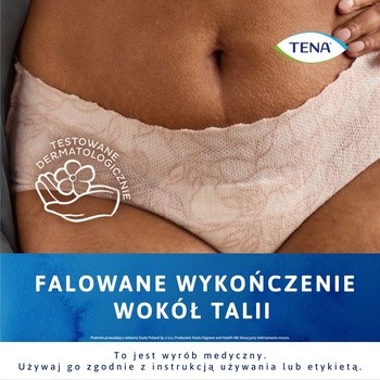 Tena Silhouette Plus, majtki chłonne, White, rozmiar M, 12 szt.