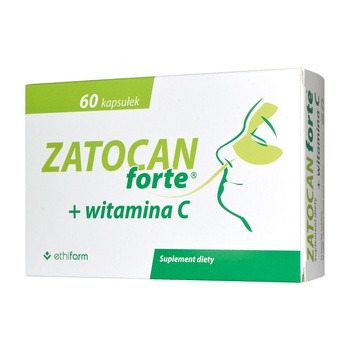Zatocan Forte + witamina C, kapsułki twarde, 60 szt.
