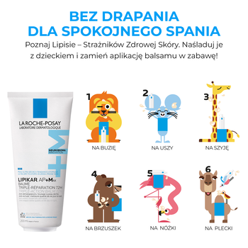 La Roche-Posay Lipikar Baume AP+Max, balsam o potrójnym działaniu, 200 ml
