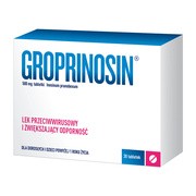 Groprinosin, 500 mg, tabletki, 20 szt.