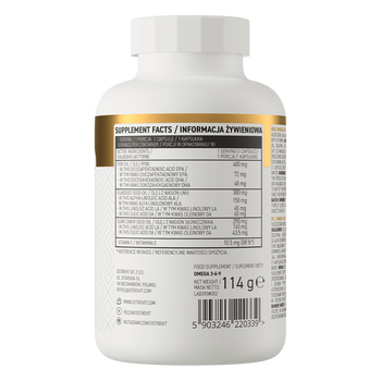 OstroVit Omega 3-6-9, kapsułki miękkie, 90 szt.