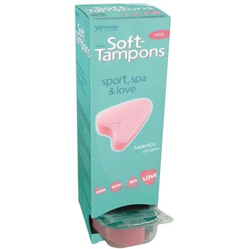 JoyDivision Soft Tampons Mini, tampony bez sznurka, 10 szt.