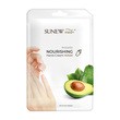 Sunew Med+, odżywcza maska do dłoni z rękawiczkami, avocado, 36 g
