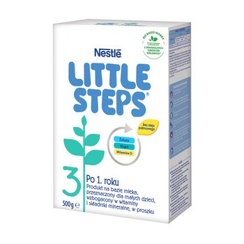 Nestle Little Steps 3, mleko modyfikowane, po 1. roku, proszek, 500 g