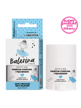 Flos-Lek Balerina, sztyft SOS przeciw otarciom i pęcherzom, 20 g