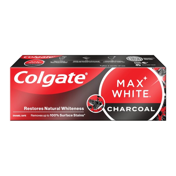 Colgate Colgate Max White Activated Charcoal, pasta do zębów, 20 ml