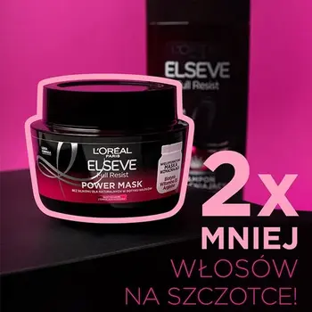 L'Oreal Paris Elseve Full Resist, maska wzmacniająca do włosów osłabionych, 300 ml