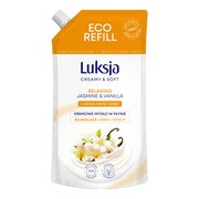 Luksja Creamy & Soft, relaksujące mydło w płynie, Jaśmin i Wanilia, refill, 400 ml https://azcdn.doz.pl/image/d/product/dc459489-scale-180x180.png