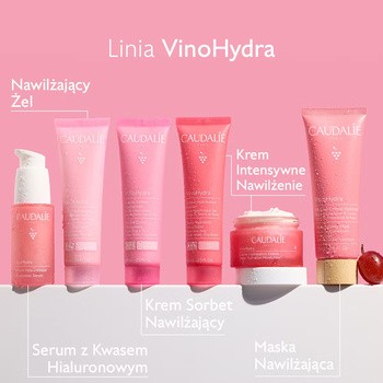 Caudalie VinoHydra, kremowa maska nawilżająca, 75 ml