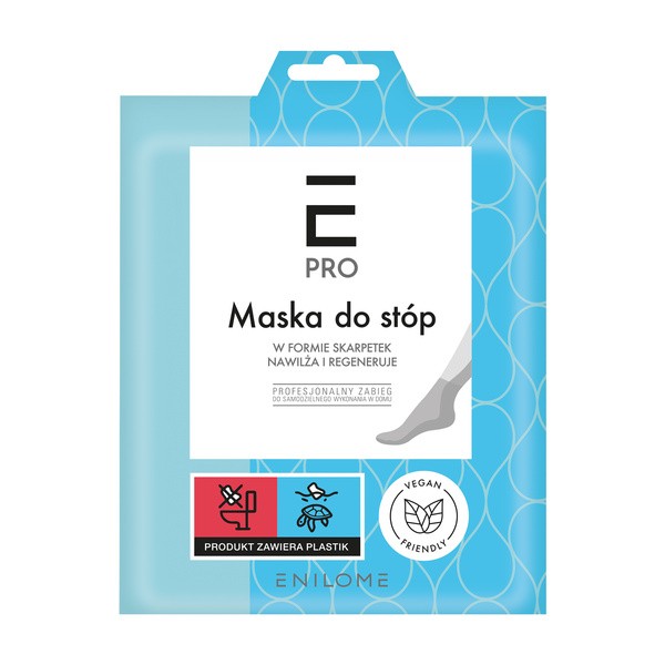 Enilome Enilome Pro, nawilżająco-regenerująca maska do stóp, 1 para — Inhaltsstoffe i ocena