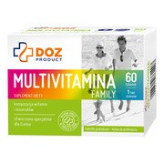 alt DOZ PRODUCT Multivitamina Family, tabletki powlekane, 60 szt.