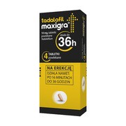 Tadalafil Maxigra, 10 mg, tabletki powlekane, 4 szt.        