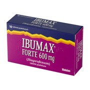 Ibumax Forte, 600 mg, tabletki powlekane, 10 szt, blist