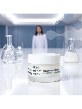 Flos-Lek Exosomes Peptides, krem z egzosomami do twarzy zwiększający gęstość skóry, 50 ml