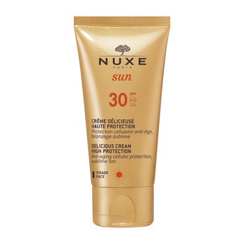 Nuxe Sun, zachwycający krem do opalania twarzy, SPF 30, 50 ml