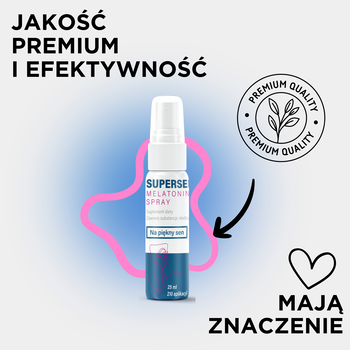 Supersen Melatonina Spray, spray, 25 ml