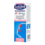 Sudafed XyloSpray dla dzieci, 0,5 mg/ml, aerozol (import równoległy), 10ml
