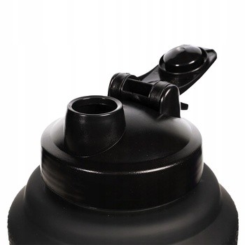 GymBeam, butelka sportowa Hydrator TT 2,5 l, czarna, 1 szt.