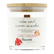 Nacomi Fragrances, nice and warm sweater, świeca sojowa, 140 g        