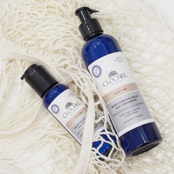 Clochee Simply Organic, balsam nawilżający z ceramidami, Oriental blossom & Tea, 250 ml