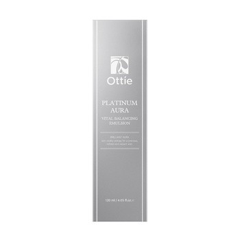 Ottie Platinum Aura Nutri-Intensive Serum, przeciwstarzeniowe serum do twarzy z platyną, 40 ml