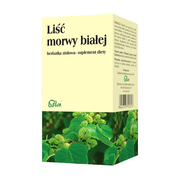 Liść morwy białej herbatka ziołowa 2g 20 szt. [Flos]